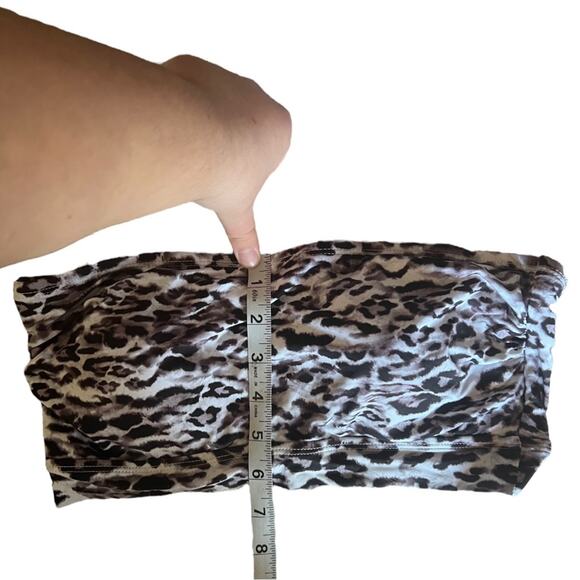 Becca Swimsuit 2 Piece Bikini Leopard print Set Size M - Picture 10 of 12